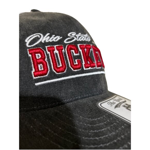 NEW Ohio State Buckeyes Colosseum Red Trucker Snapback Cap Hat Adult OSFM - Picture 8 of 11